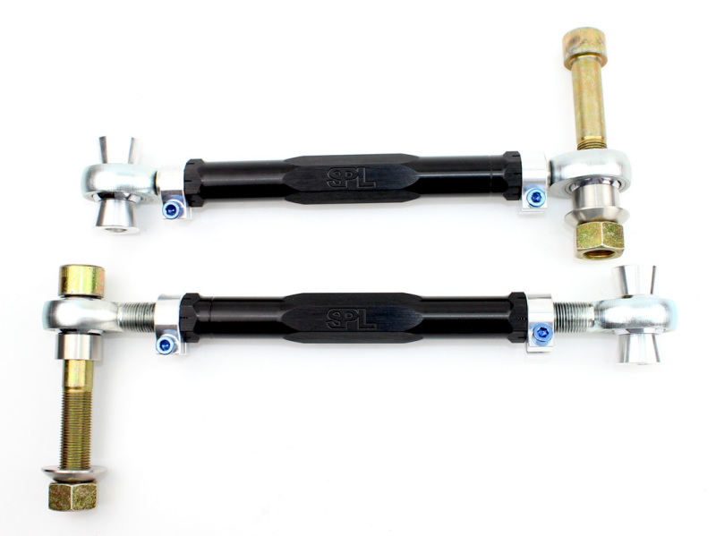 BMW M4 Control Arms - Rear Upper - SPL Parts - Adjustable Upper Camber Arm - Black Anodized - `14-`21 BMW M4 Control Arms - Rear Upper - SPL Parts - Adjustable Upper Camber Arm - Black Anodized - `14-`21